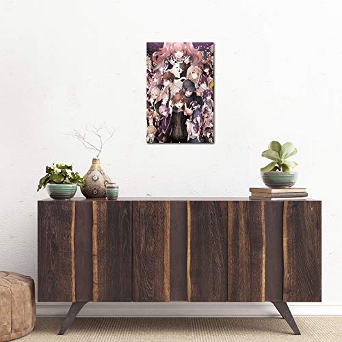 Danganronpa Poster Makoto Naegi Manga Muur Canvas Kunst Decoratieve Schilderijen voor Tienerkamer - Image 5