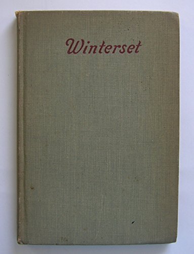 Winterset. A Play in Three Acts. B00BIGF68G Book Cover