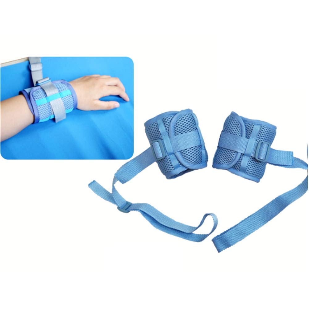 Xbnmw Foam Limb Holders, Patient Care Foot Strap, Double Quick-Release Strap