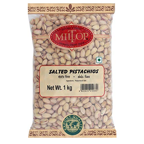 Image of Miltop Salted Pistachio, 1kg, Dry Fruits