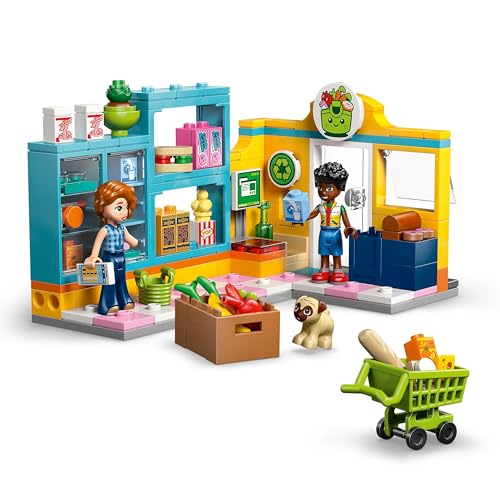 Image of LEGO Friends Heartlake City Convenience Store - 2 Minidolls, Toy Dog and Accessories - 42680