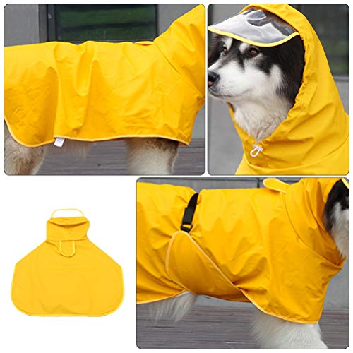 VILLCASE Capa de Chuva para Cachorro Ao Ar Livre Roupas para Animais de EstimaÃ§Ã£o ImpermeÃ¡veis â€