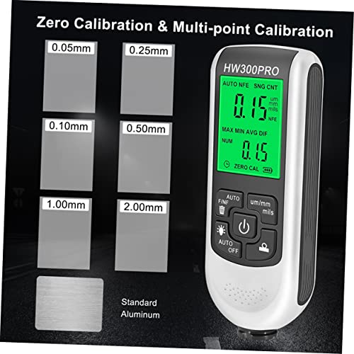 Calibrador digital espesímetro de pintura para automóviles miniatura 7