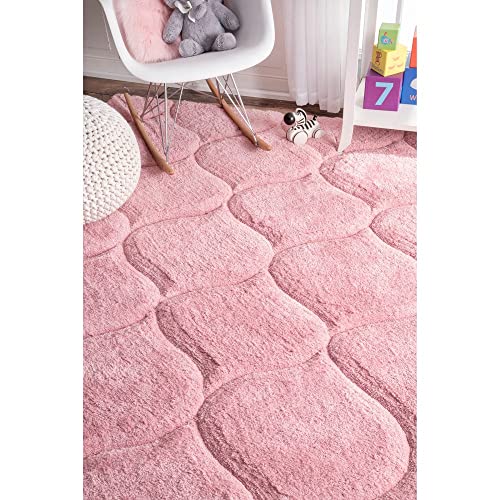 Image of Homes Fluffy Living Room Soft Touch Rectangular Carpet Comfy Bedroom Anti Skid Drawing Kids Room 10x14 Feet