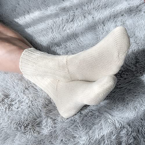 Heavy Wool Socks: Pure Organic Virgin Wool Boot Socks, Sizes 6-11.5 for Men and Women3