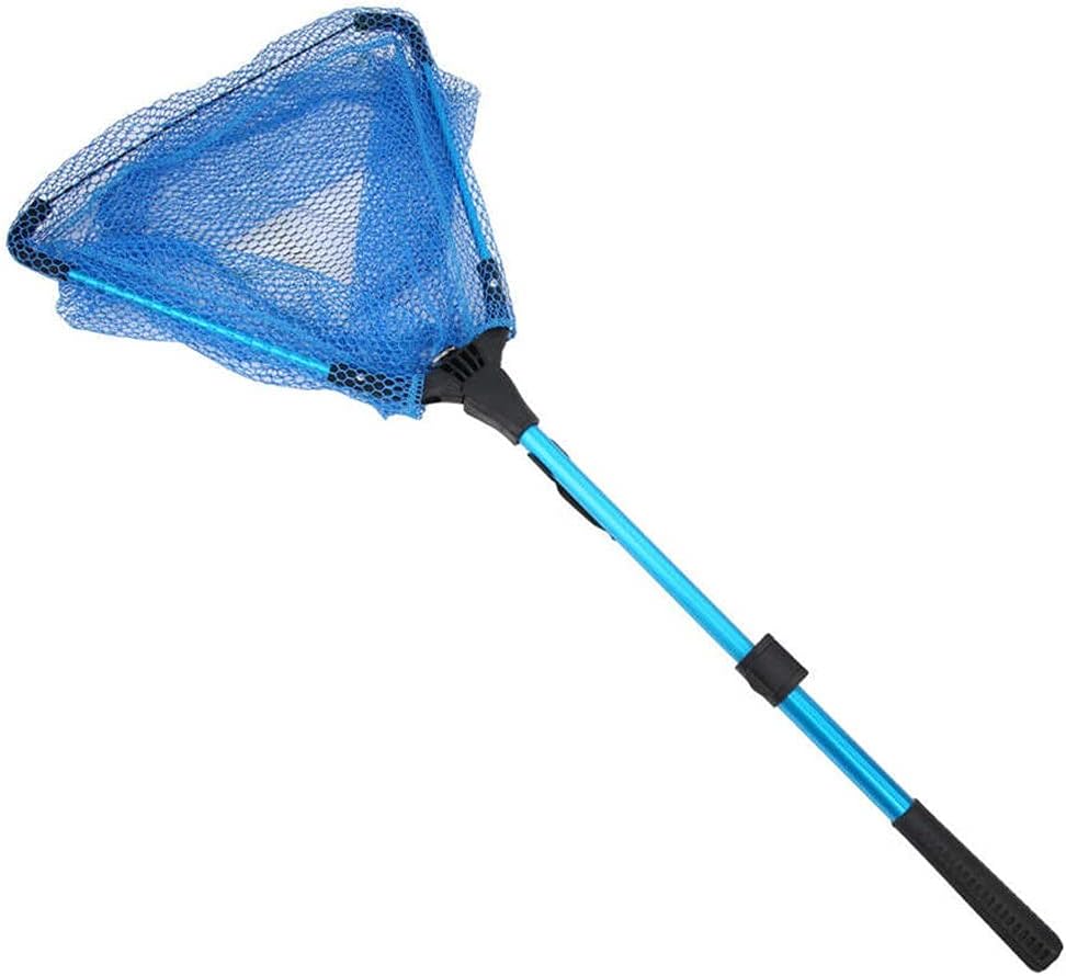 N/A Telescopic Fishing Net Folding Triangular Dip Net
