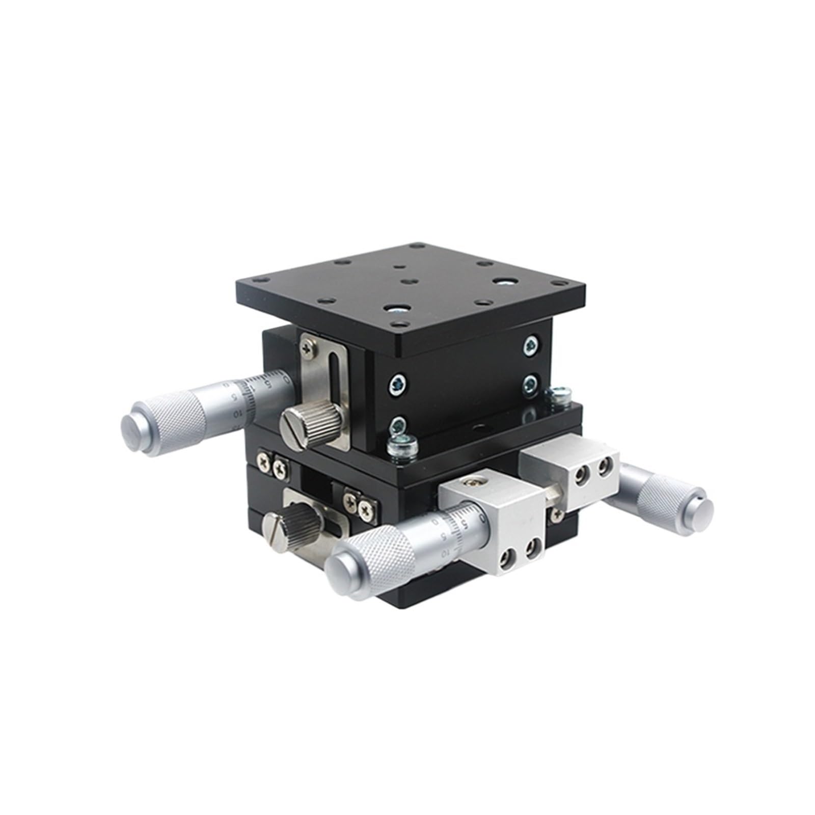 MYXJGNAIY XYZ Axis Horizontal Lift Manual Optical Displacement Sliding Table LD40-LM LD125-RM-2 40 * 40-125 * 125 Linear Platform 19.2N-147N(LD125-RM-2 147N)