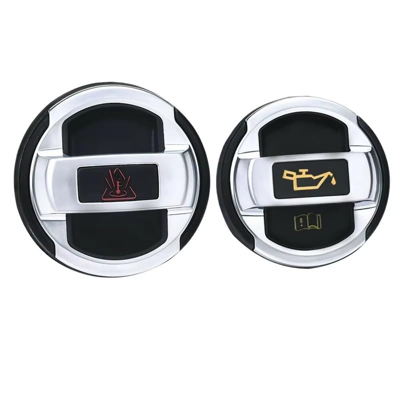 Bouchon de Remplissage d'huile Moteur pour Scirocco et Passat 420121321 420103485B (2 pièces) - Accessoires pour Bouchon de Vase d'expansion d'huile et de Liquide de Refroidissement