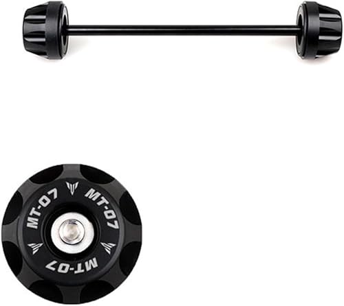 IAZE Slider Front and Rear Axle Sliders Fork Wheel Protection Crash Pad for Yamaha MT07 MT09 Tracer MT-07 MT-09 Tracer 2020 (Color MT-07 front2)
