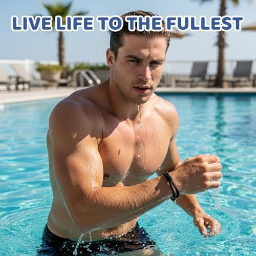 Adjustable 6 Pack Paracord Bracelets for Men - Survival Gear - Image 5