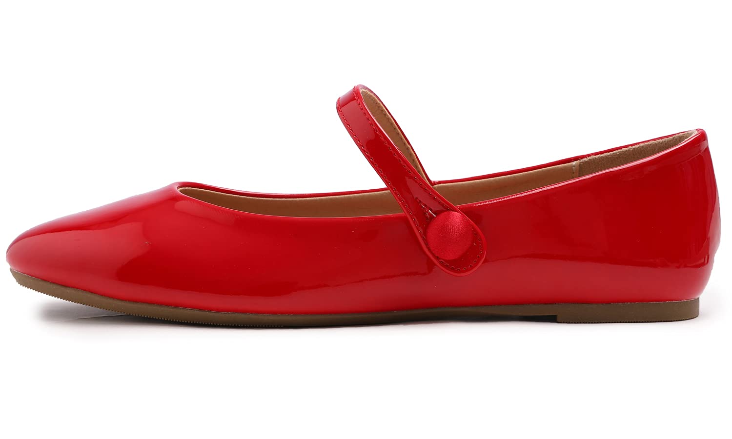 Feversole Women's Mary Jane Fashion，Femmes élégantes Chaussures décontractées Ballerines Fond Mou Confortable Marche Quotidienne Mary Jane Chaussures de Mode