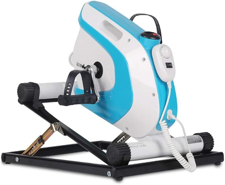 Under Desk Dike Pedal Exerciser Exercise Rehabilitation Bike Upper and Lower Limb Training Device for Elderly Rehabilitation Equipment (Color : D)