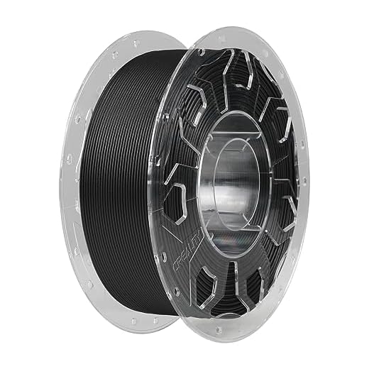 Creality Carbon Fiber Filament 1.75mm, 3D Printer Filament, 1kg (2.2lbs) Spool, No Warp Enhanced Toughness, ±0.03mm Accuracy Printing Filament, for K1C/ K1 Max & More (Carbon Fiber)