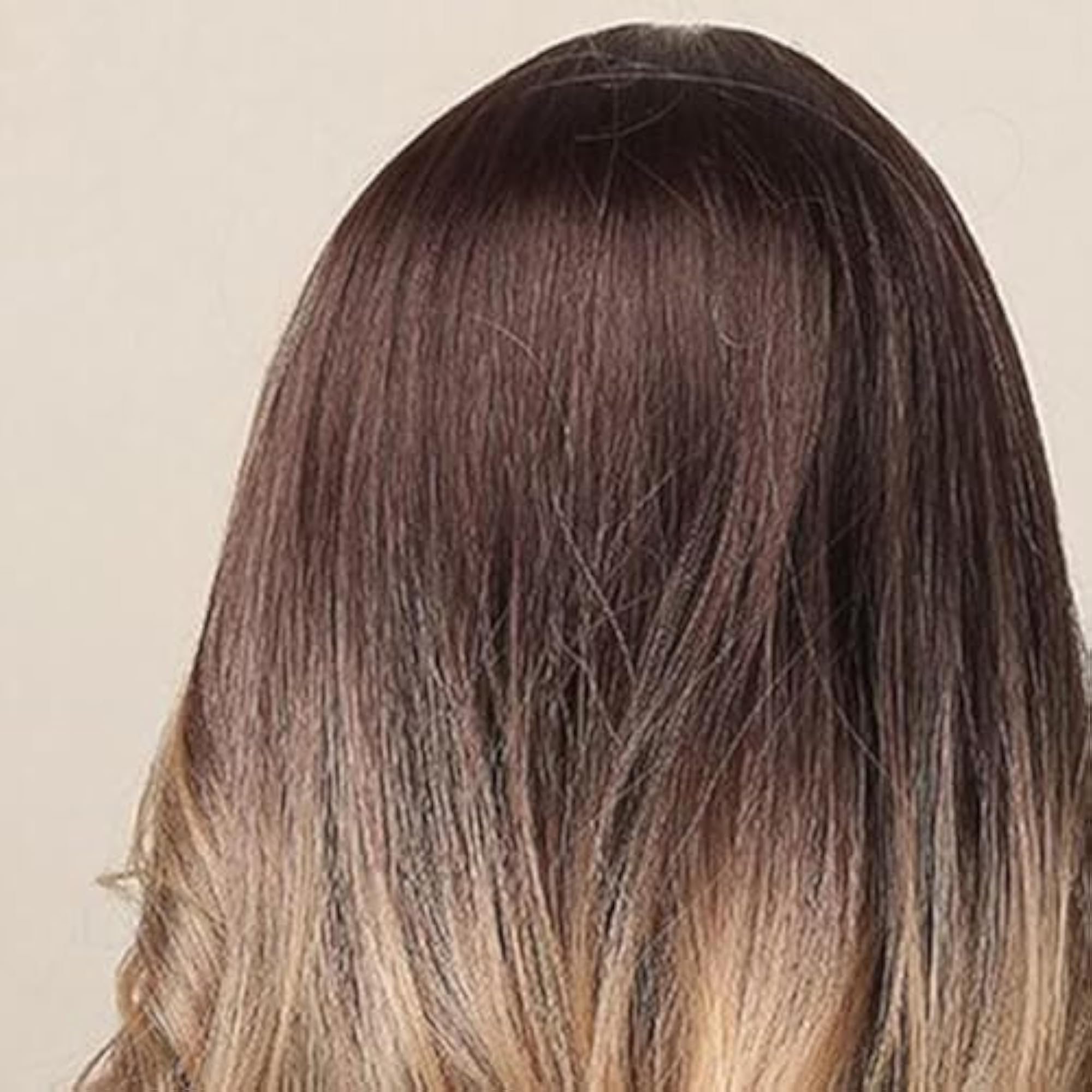Natural Looking Curly Straight Wig for Party