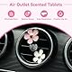 xolear 12 Stück Auto Diffuser, Gänseblümchen Blume Auto Lufterfrischer Automotive Air Outlet Lüfterfrischer Clips Innendekorationszubehör Auto Parfüm Diffusor mit Aromatherapie Tabletten