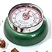 Produktbild Zassenhaus Küchentimer SPEED | Ø 7 cm x 3 cm | racing green | ohne Batterien | Edelstahl-Gehäuse | Eieruhr magnetisch | Retro Küchenwecker analog | Küchenuhr | 55 min mechanisch einstellbar