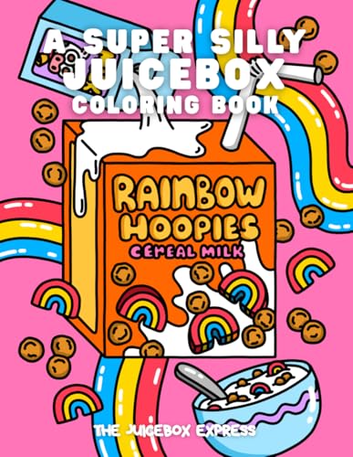 A Super Silly Juicebox Coloring Book: 40 Funny Cute and Weird Juice Box Designs for Adults, Teens and Kids! Includes Animals, Shops, Foods, Desserts, Nature Themes and More image 2