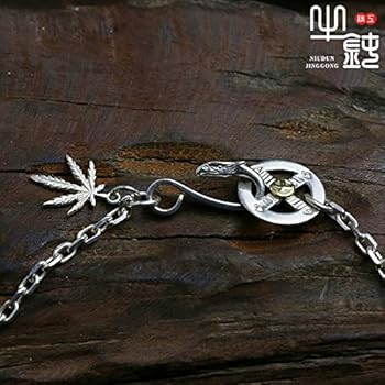 Amazon.co.jp: 牛钝 高橋吾郎goro s鷹の爪の羽ネックレスセット細角