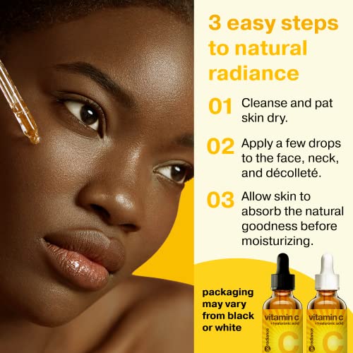 Double Size (2OZ), 20% Vitamin C Serum for Face with Hyaluronic Acid, Vitamin C for Face Serum for Women, Vit C Oil - Image 6