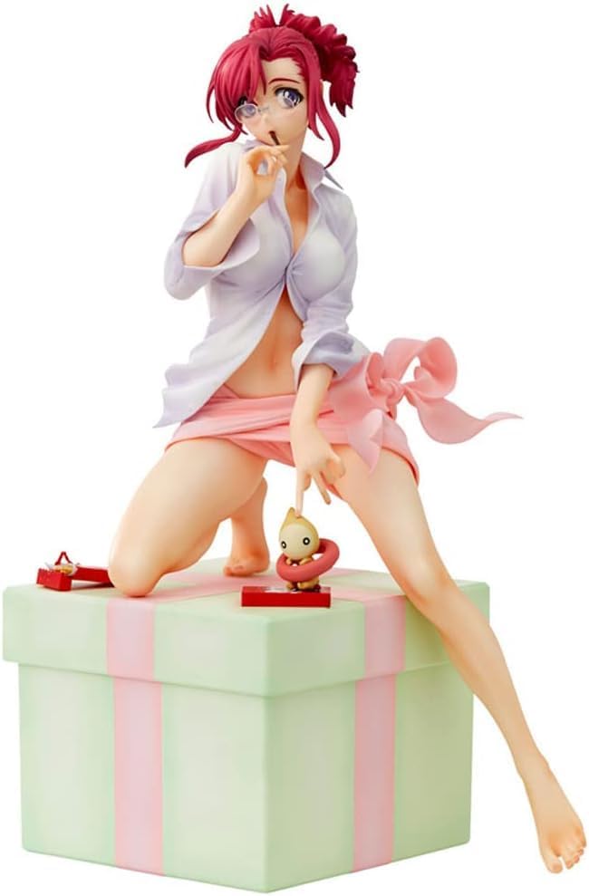 Miniatura 7 de Figura de anime por favor! Maestro -Kazami MizuhoMarie- Figura de Ecchi linda figura de muñeca de decoración, camisa blanca, figura completa de