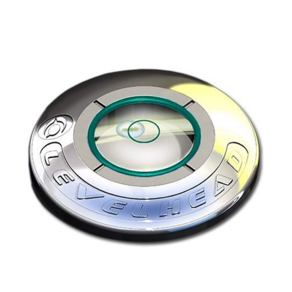 Levelhead Ballmarker Putting Aid (Green) - Alignment Tool for Reading The Green