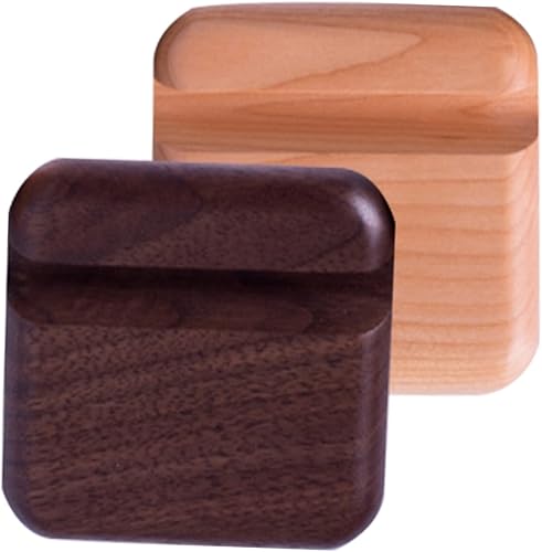 Miniatura 2 de 2 sets de madera del teléfono celular soporte del teléfono titular del escritorio para filmar llamadas 2 unids*2