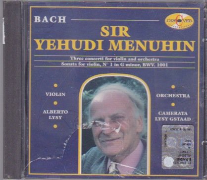 Bach;Violin Conc.1 [Audio CD]
