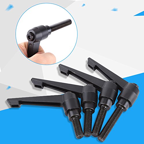 Image of M10 Adjustable Clamping Lever 50mm Black Walfront