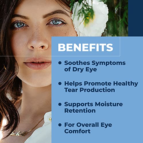 Dry Eye Support - Quench-Tg 1000 - Eye Vitamins For Dry Eyes With Omega 3 Supplement - Dry Eye Vitamins Made With Omega 3 Fish Oil For Eye Support - 60 Softgels #TOP1