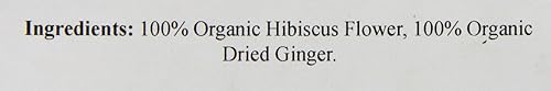 Miniatura 2 de The Tao of Tea Hibiscus Jengibre, té de hierbas 100% orgánico mezclado, 1 libra