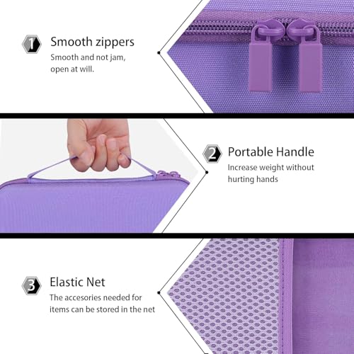 Image of co2CREA Hard Travel Case for Bose SoundLink Flex 2 /1 Speaker, Purple