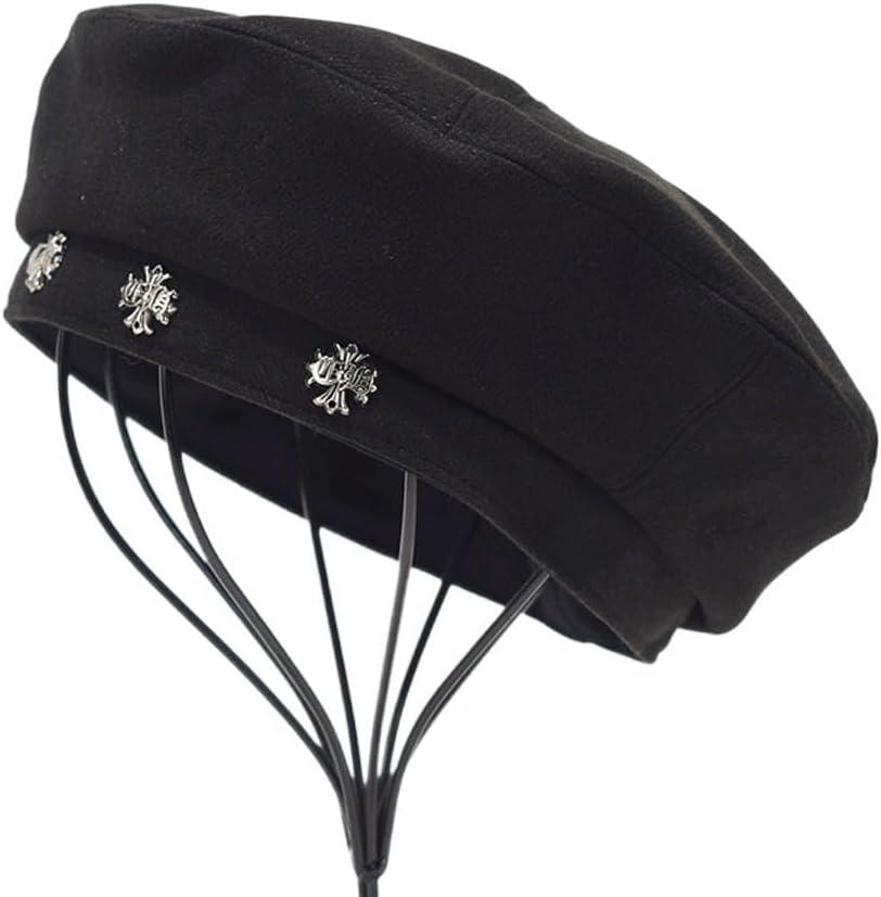 Autumn and Winter Leisure Beret Women's Versatile Warm Artist Hat