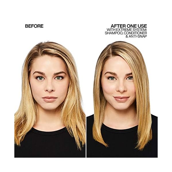 Redken Extreme Shampoo | Prevents Hair Breakage & Repair for Damaged Hair | Strengthen and Fortify | Infused With Proteins | For Weak, Brittle Hair | 10.1 Fl Oz