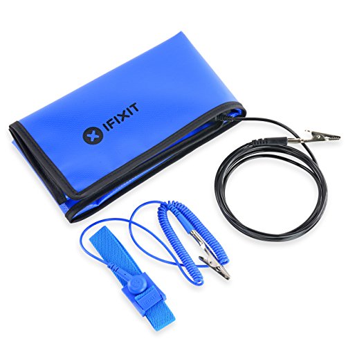 iFixit Portable Anti Static Mat, draagbare & opvouwbare antistatische mat om gevoelige elektronica te beschermen tegen statische ontlading, ESD-veilig