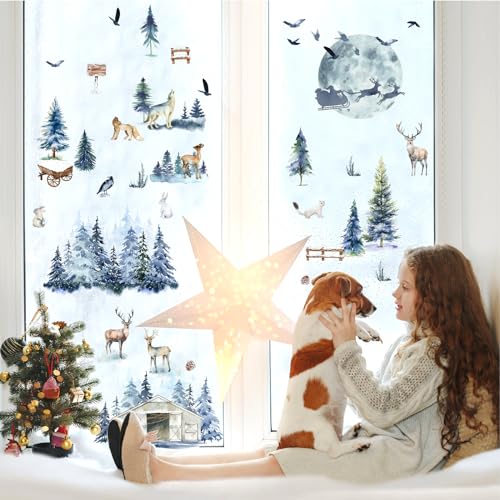 Vinilos decorativos árbol invierno diseño Barri Design miniatura 4