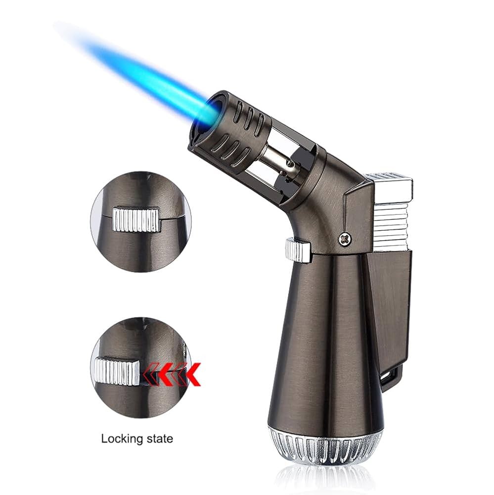 Amazon.co.jp: 2個パック直噴ターボライターガス ライター 防風