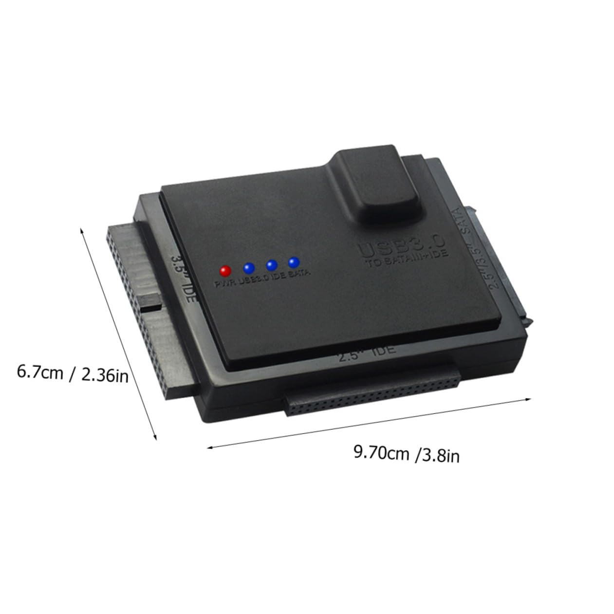 Adattatore per Disco Rigido USB 3.0 per Hdd e SSD 2, 5/3, 5