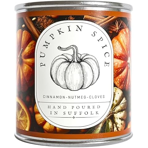 Autumn Pumpkin Spice Candle by Suffolk Cover