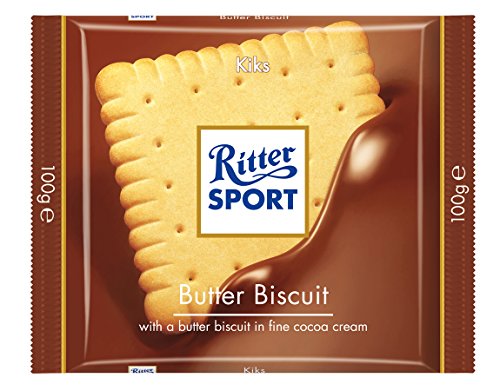 Biscotto Di Burro Di Ritter Sport 100Gr / 3.53Oz X11