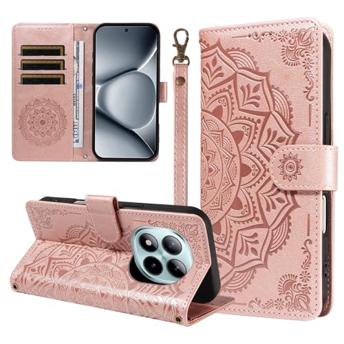 �X�}�z�P�[�X �Ή��@�� for Redmi Note 15 Pro Plus 5G,�Ή��@�� for Xiaomi Poco M8 Pro 5G �X�}�z�P�[�X�y�t���b�v�� �X�^���h�t�� �J�[�h�z���_�[ �������[ �}�O�l�b�g���� �E�H���b�g�zPink