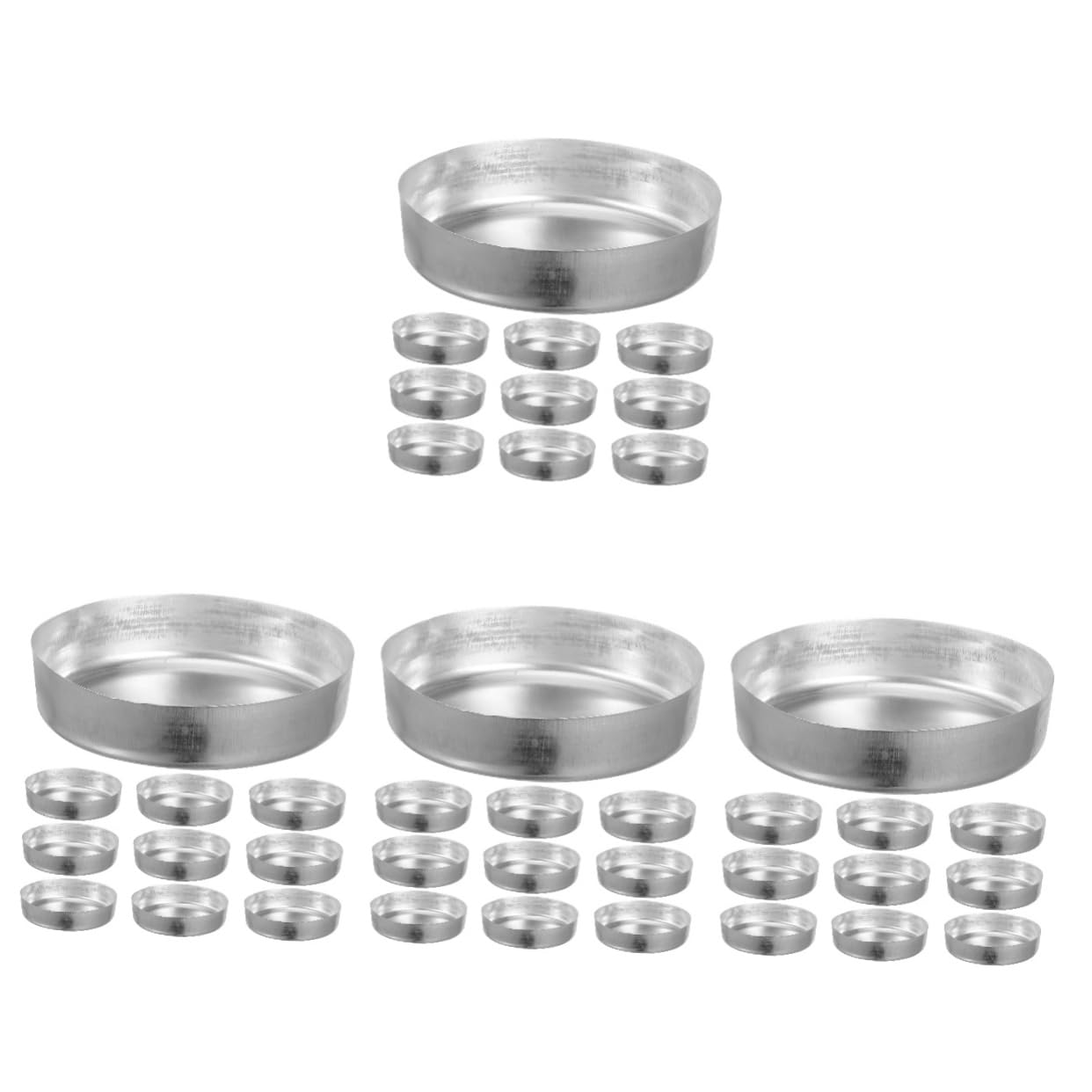 iplusmile 40pezzi Piatto Di Pesatura Da Laboratorio Vassoi Per Polveri Design Con Fondo Piatto Per Misurazioni Stabili e Accurate Attrezzatura Per Laboratorio Indispensabile Misurazioni Di