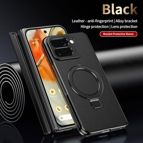 Coque pour Google Pixel 10 Pro Fold en finition noire avec protection de charnière - 6