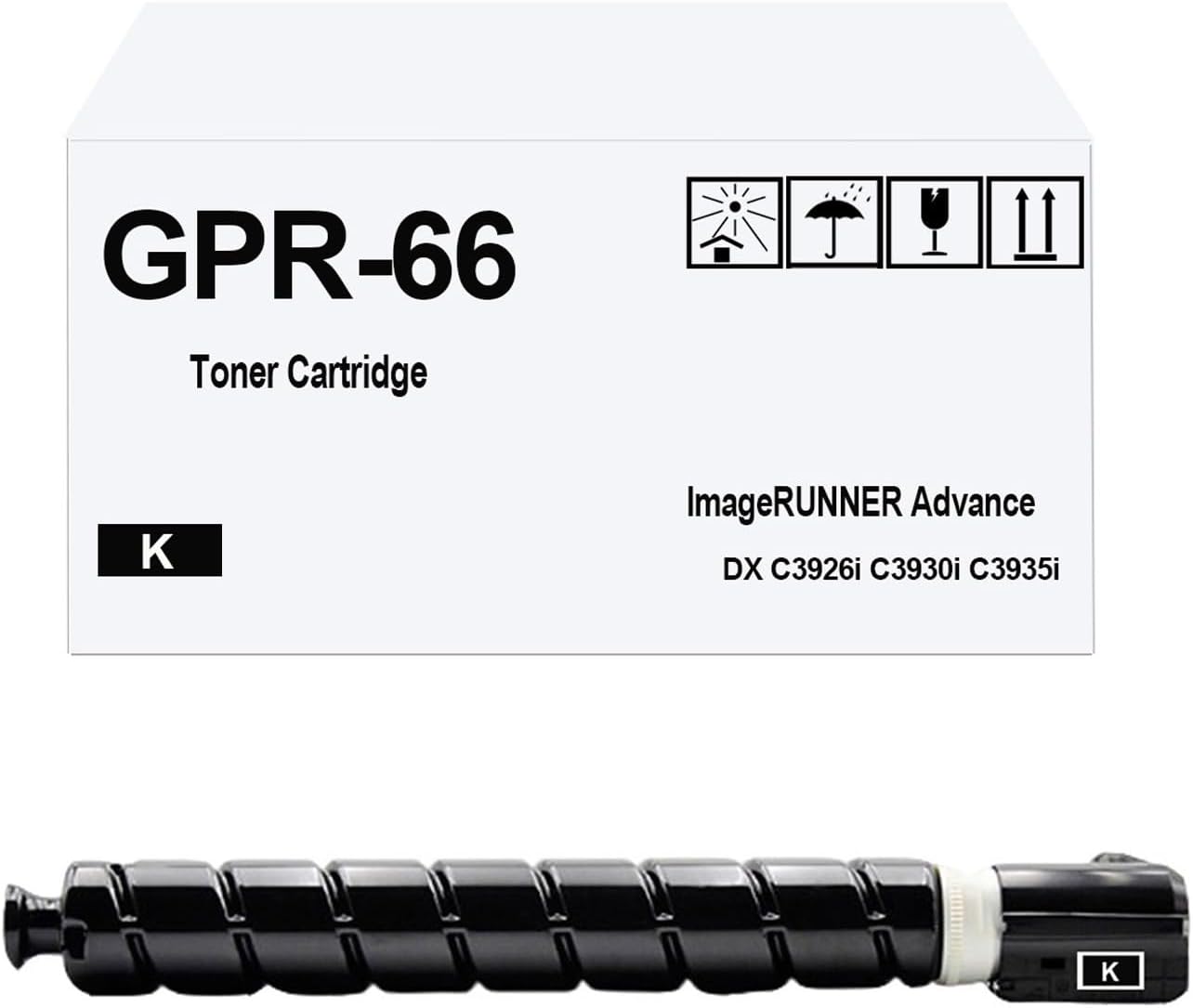 Remanufactured GPR-66 GPR66 Standard Toner Cartridge Use for ImageRUNNER Advance DX C3926i C3930i C3935i Printers (1-Black)
