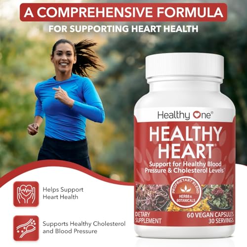 Healthy Heart - Promotes Healthy Cholesterol Circulation & Blood Pressure - Plaque - Cortisol - Arteries - LDL - HDL - CoQ10 - Hawthorne - Beet Root - Garlic - Olive Leaf - Hibiscus - 60 Count - Image 4
