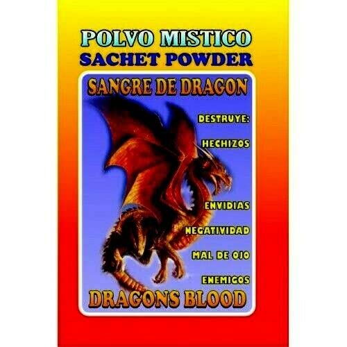3 Pcs Dragon's Blood Sachet - Sangre de Dragon Polvo 1/2oz miniatura 1