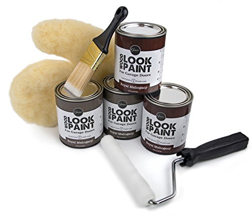 Wood Look Paint Kit For Garage Doors (Royal Mahogany) #TOP1
