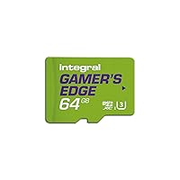 Integral Scheda Micro SD da 64 GB Gamer's Edge per Nintendo Switch Carica e salva giochi velocemente