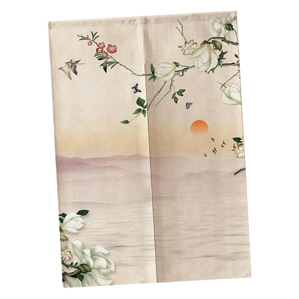 Chinese Door Curtain Japanese Noren Doorway Curtain Room Divider D_33X35Inch | Window Treatments & Hardware | Curtains Drapes & Valances-image-18