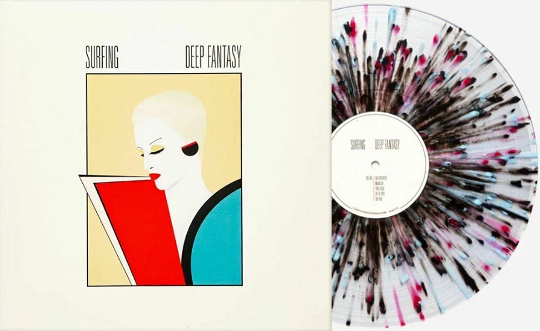 Surfing - Exclusive Limited Edition Red, Black and Blue Splatter on Clear Colored (600 Copies Worldwide)