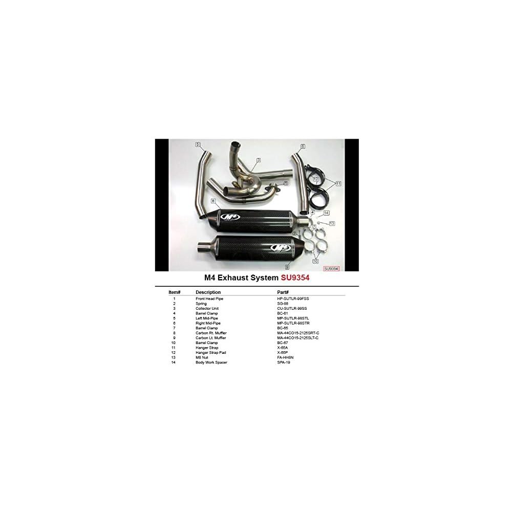 Buy M4 Performance Exhaust full system with dual Carbon Fiber Canisters